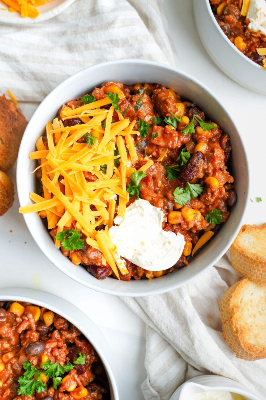 Meilleure recette de chili au bœuf