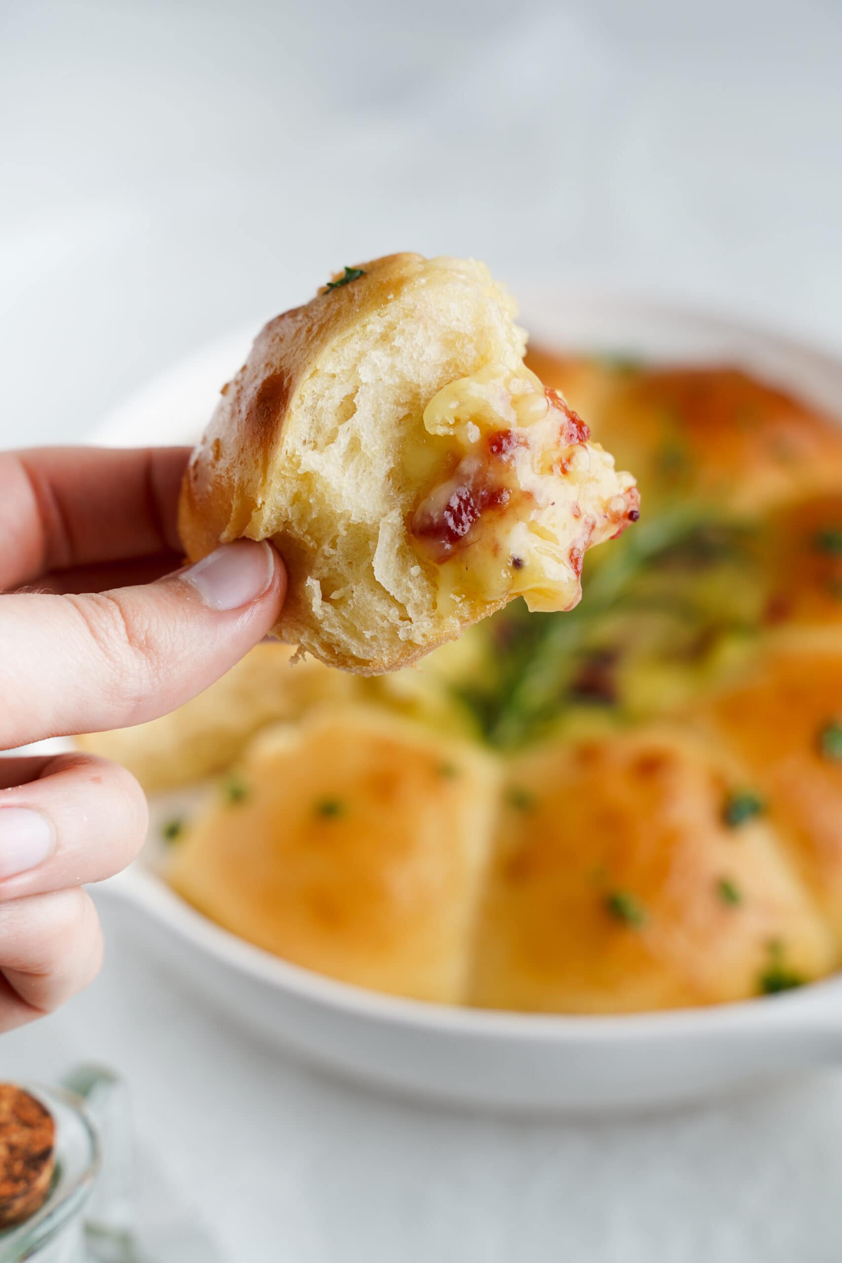 Cranberry Brie Dip With Flaky Roll Bites | cookingwithcassandra.com