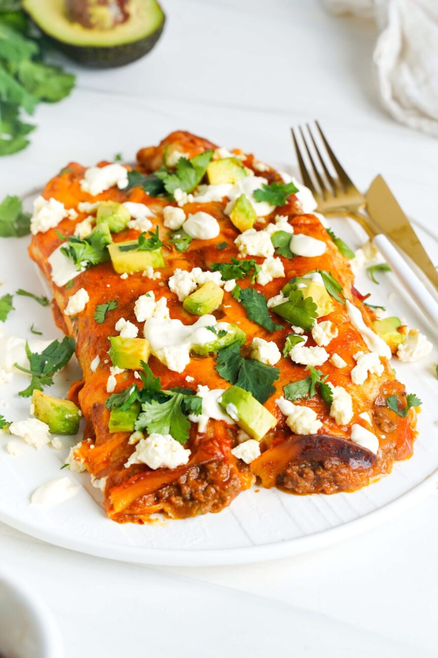 Enchiladas de bœuf