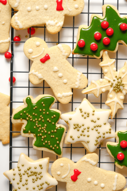 La meilleure recette de biscuits de Noël au sucre avec un glaçage facile