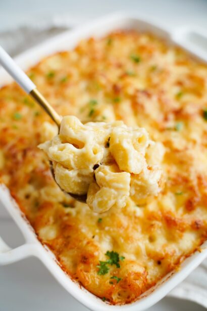 Meilleur Macaroni au Fromage Cuit au Four