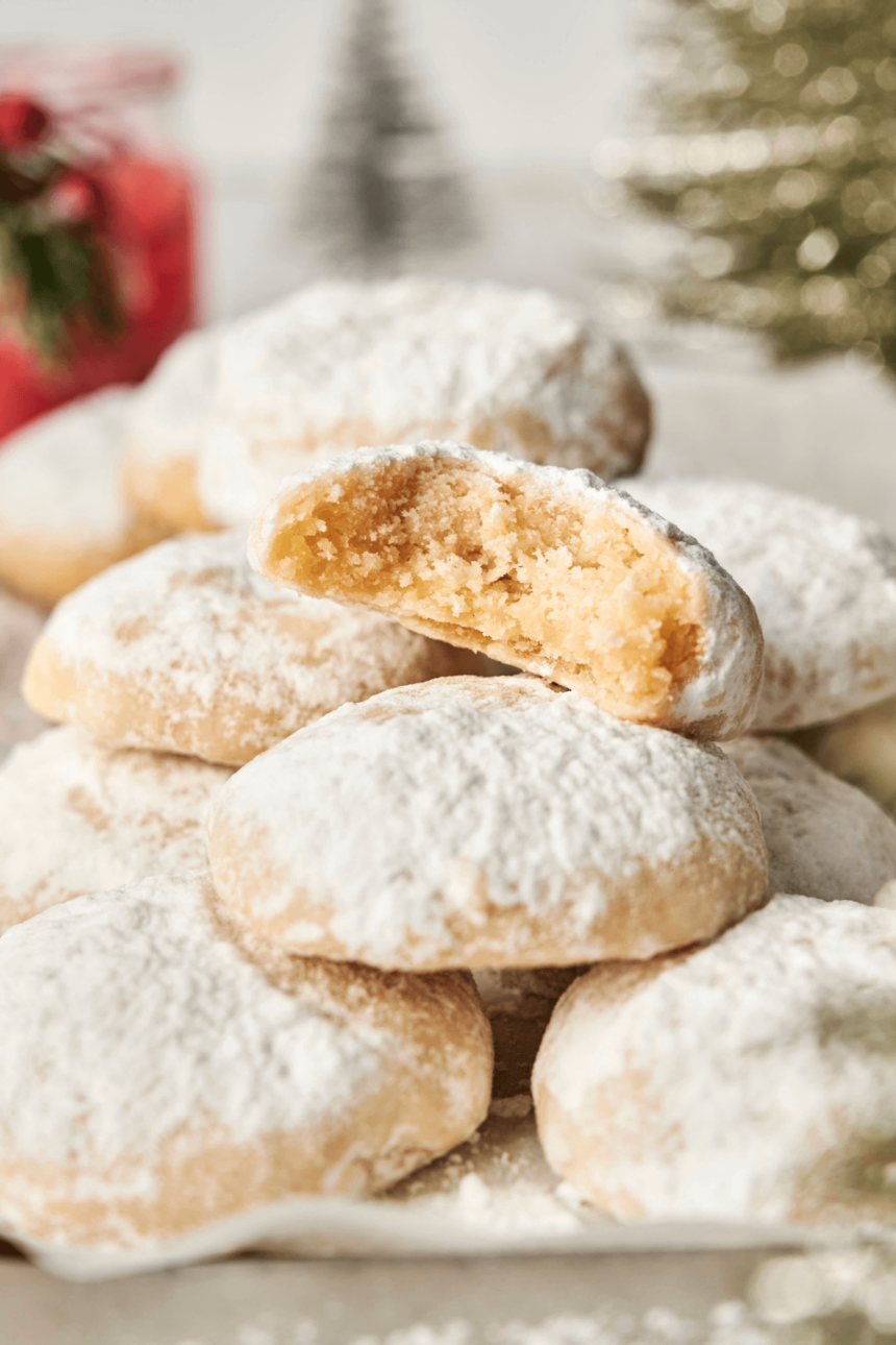 Recette de Biscuits Boules de Neige aux Amandes