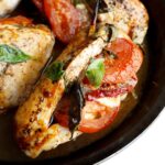 Poulet Balsamique Farci à la Caprese