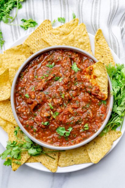 Salsa Facile en 5 Minutes au Mixeur (Style Restaurant)