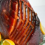Jambon glacé au sucre brun facile