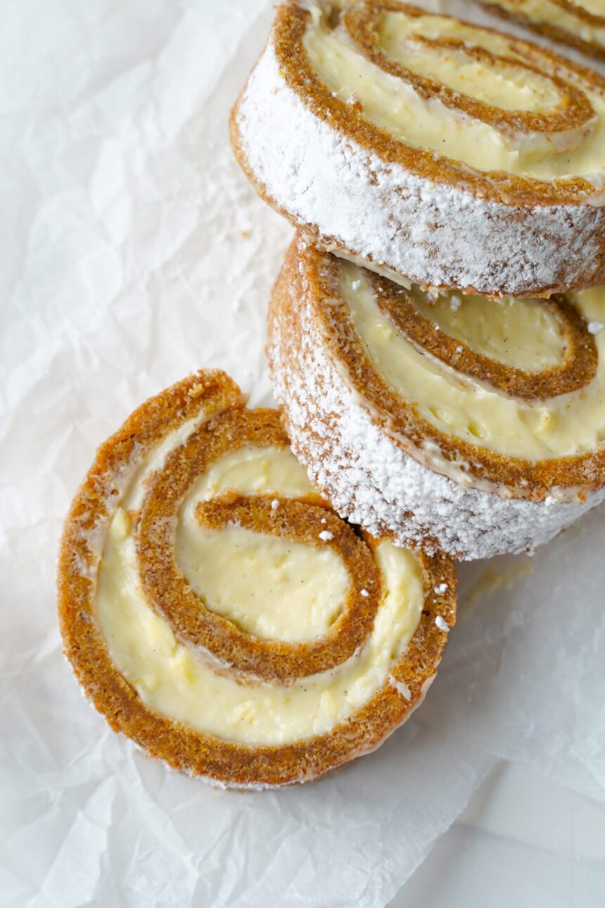 Roulés à la citrouille