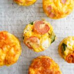 Muffins aux œufs faciles en trois versions