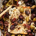 Feta au Four avec Olives et Tomates Séchées au Soleil